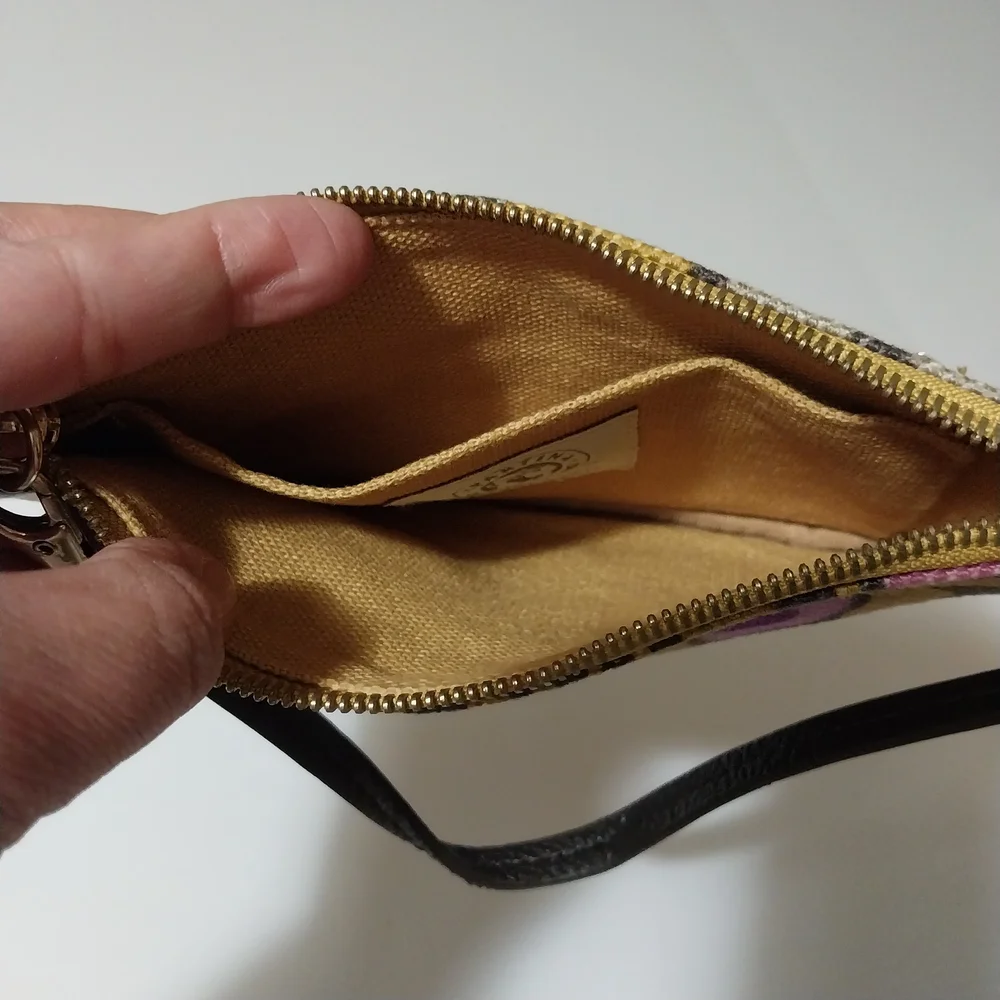 Spartina‎ 449 Floral Wristlet - Black, Yellow, Pink